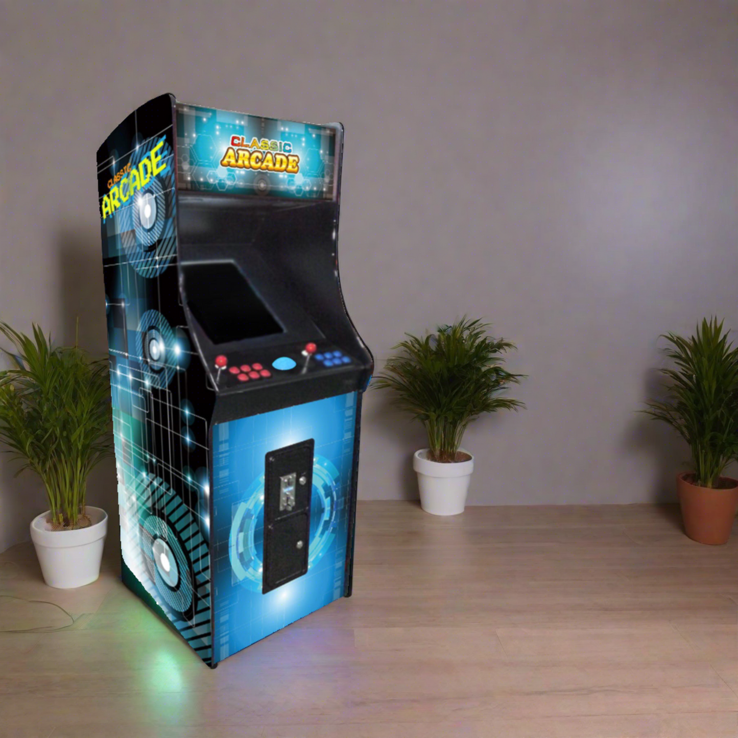 Full-Sized Upright Arcade Game With Trackball with 3,000 Games!