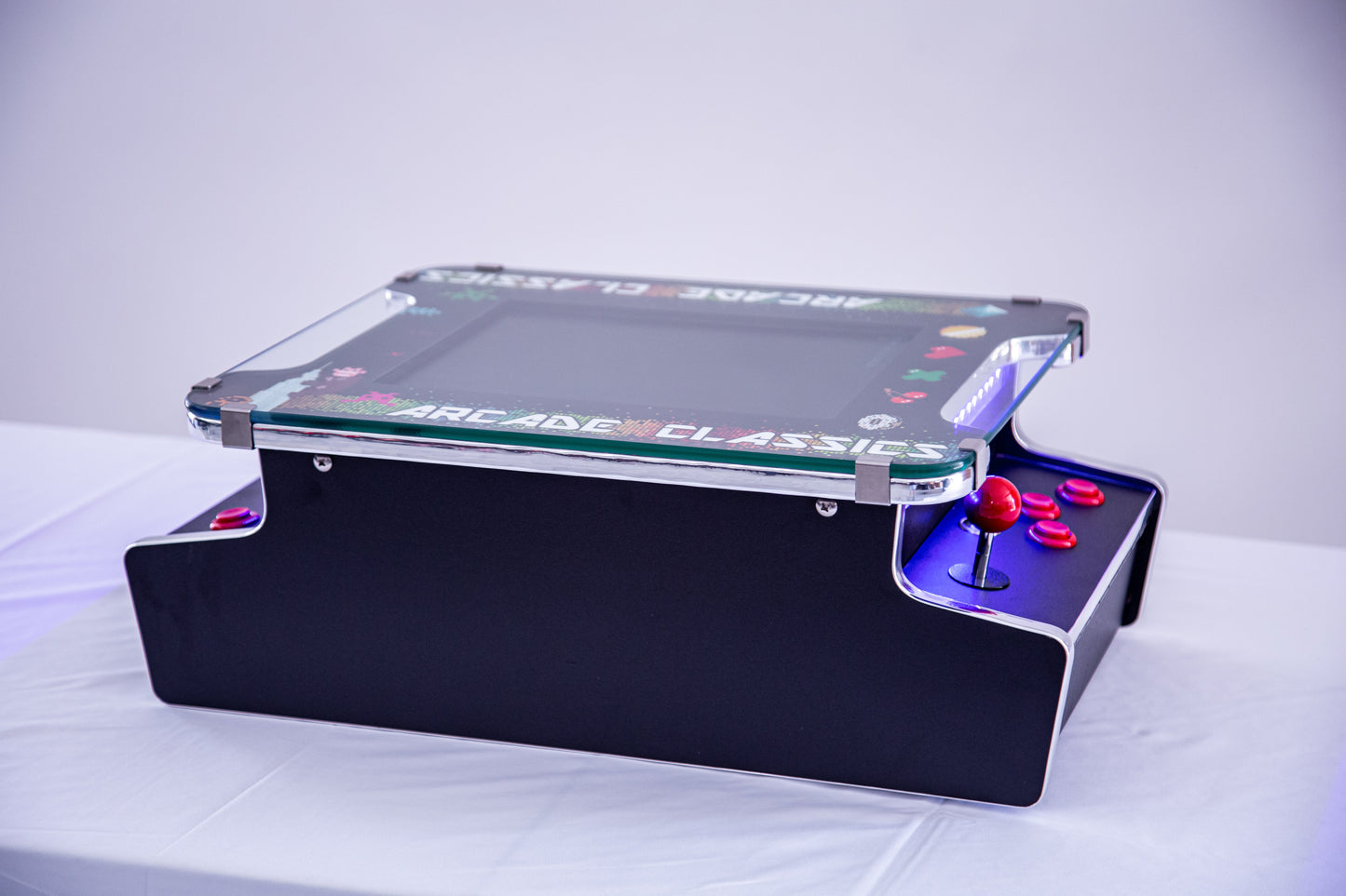 Mini Cocktail Table Arcade with 60 Classic Games